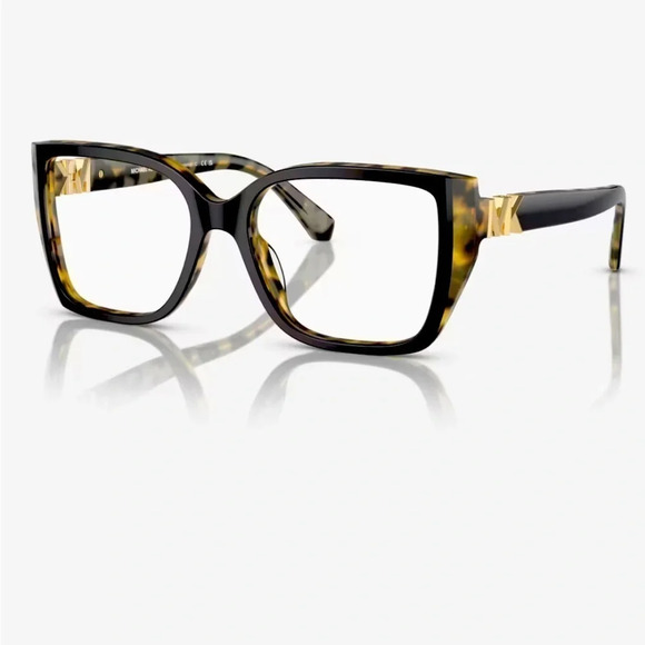 MICHAEL KORS MK4115U Castello Eyeglasses Frames RXable BLK Amber Tortoise NWT